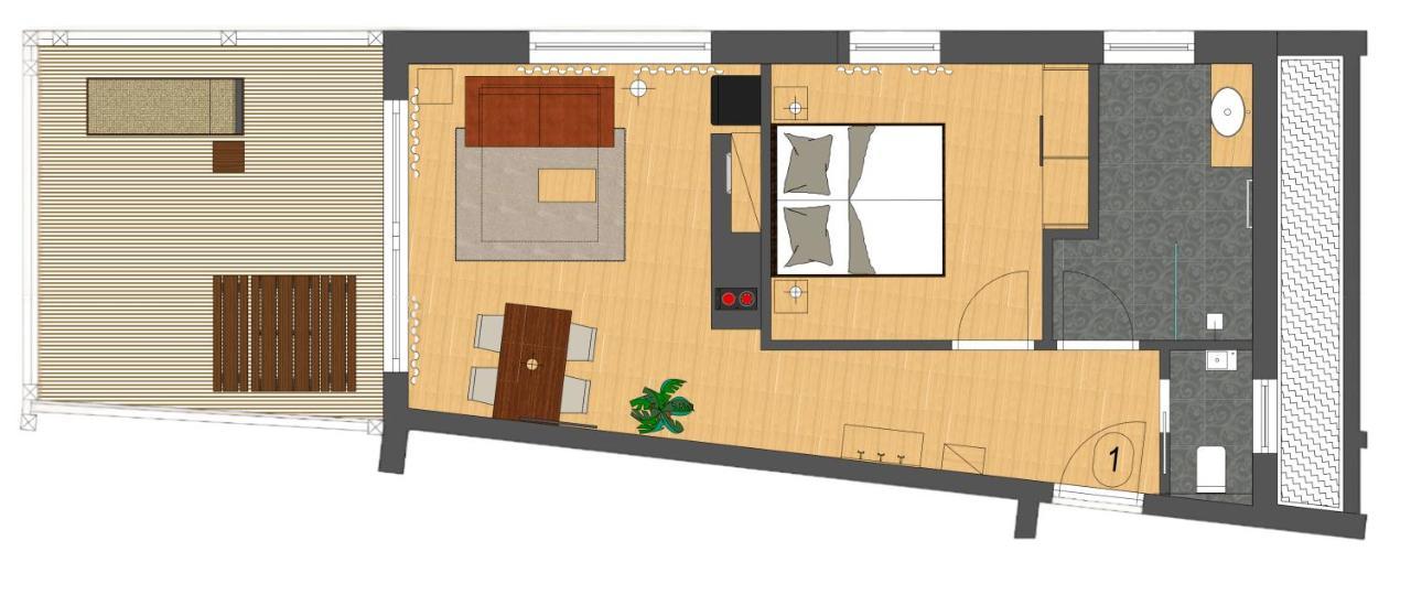 Kastelart - Karbon Aparthotel กัสเตลรอตโต ภายนอก รูปภาพ